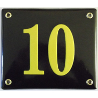 Huisnummer bord 'extra 2' 15x13 cm